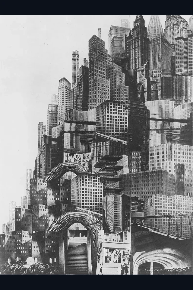 Metropolis historical film poster